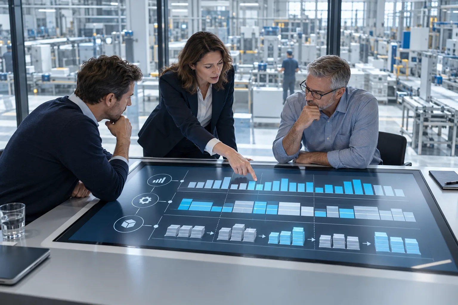 Abstimmung von Bedarf und Produktionsplanung