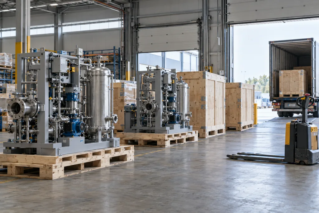 Versand und Materialfluss im Lager